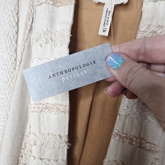 Anthropologie Ollari Renee Kimono Duster Sweater Cardigan Robe Small NEW Boho - Picture 4 of 14